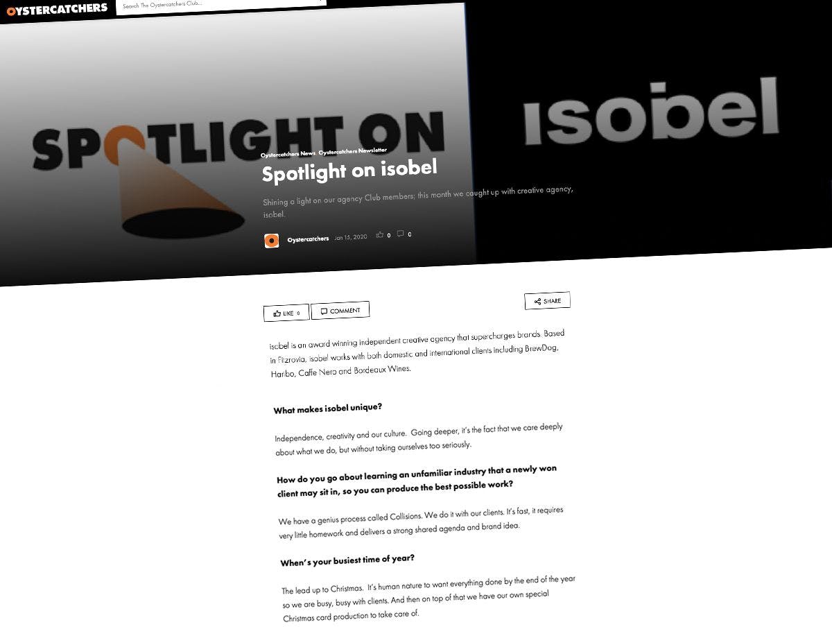 Spotlight on isobel